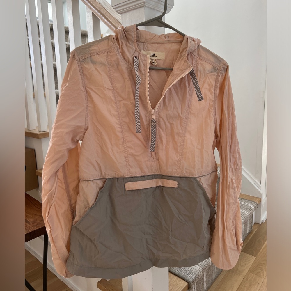 Light pink windbreaker